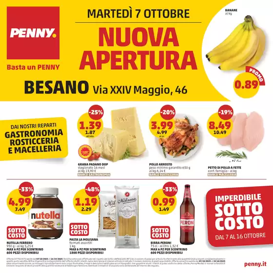 Volantino PENNY a Lonato del Garda | Nuova apertura | 2025-10-07T00:00:00.000Z - 2025-10-19T00:00:00.000Z