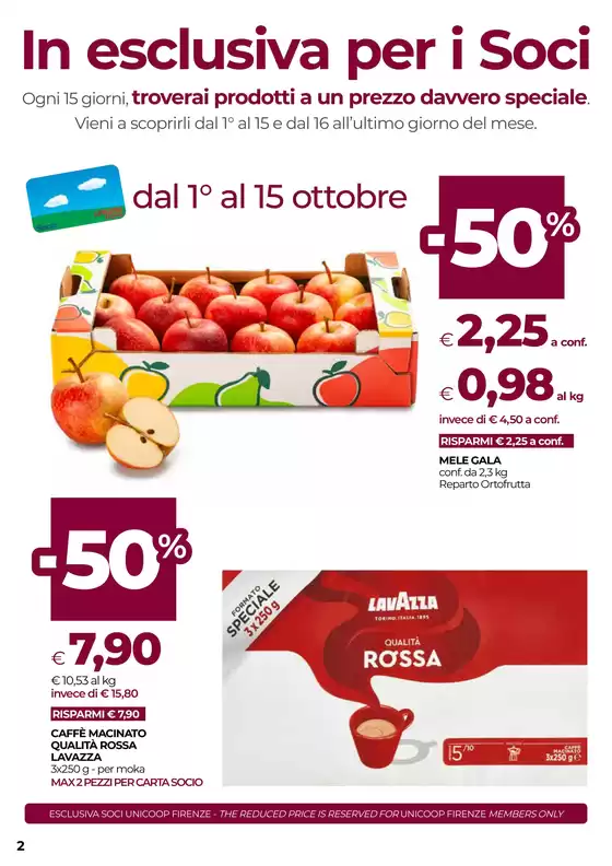 Dal 2 al 15 ottobre 2025