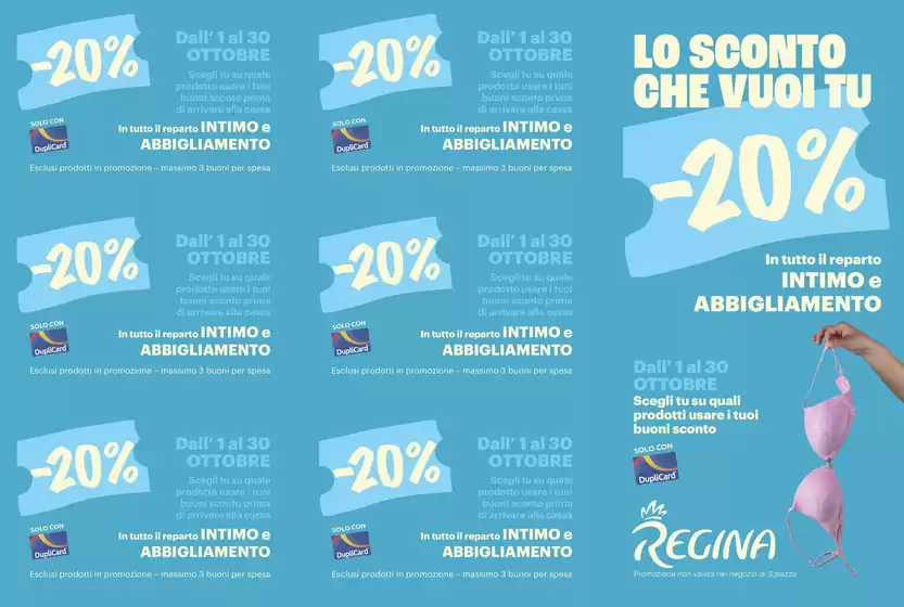 Lo sconto che vuoi tu -20%