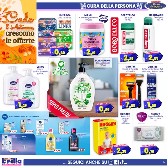 Cade l'autunno crescono le offerte