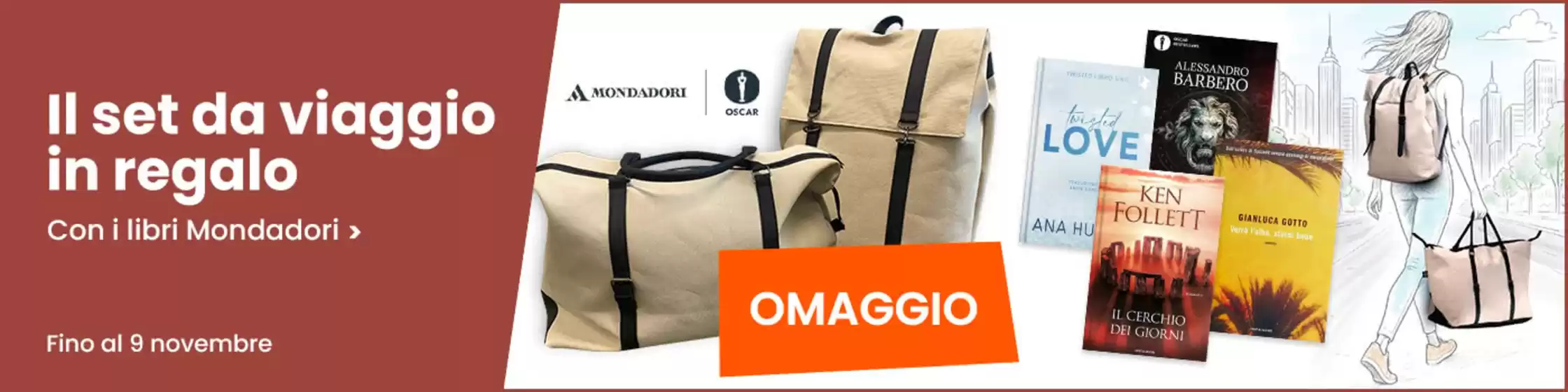 Il set da viaggio in regalo