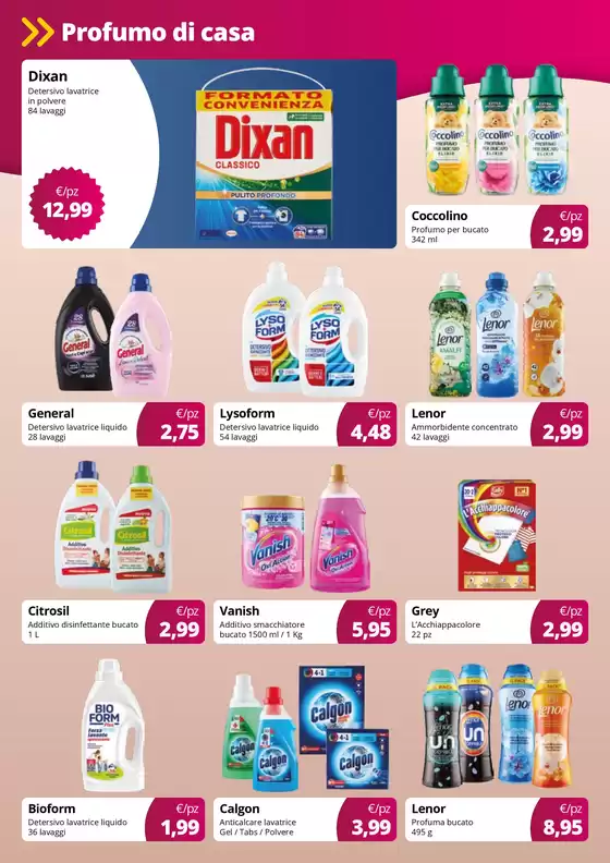 Offerte valide dall’1 al 31 ottobre