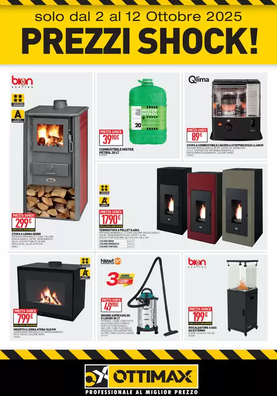 Volantino Ottimax a Longarone | Prezzi Shock! | 2025-10-02T00:00:00.000Z - 2025-10-12T00:00:00.000Z