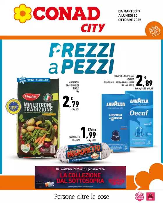 Prezzi a pezzi