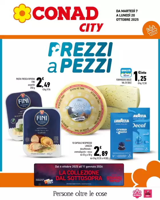 Prezzi a pezzi