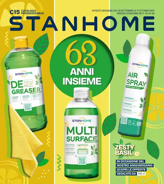 Volantino Stanhome a Feltre | Anni insieme | 2025-09-30T00:00:00.000Z - 2025-10-17T00:00:00.000Z
