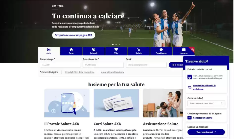 Volantino Axa  a Pordenone | -15% | 2025-10-01T00:00:00.000Z - 2025-12-25T00:00:00.000Z