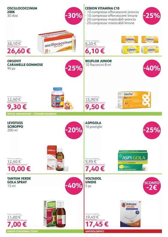 Le offerte di Ottobre
