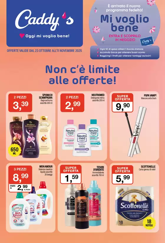 Volantino Caddy's Maxistore a Vittorio Veneto | Non c'è il limite alle offerte! | 2025-10-23T00:00:00.000Z - 2025-11-11T00:00:00.000Z