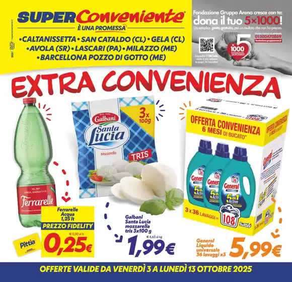 Extra convenienza