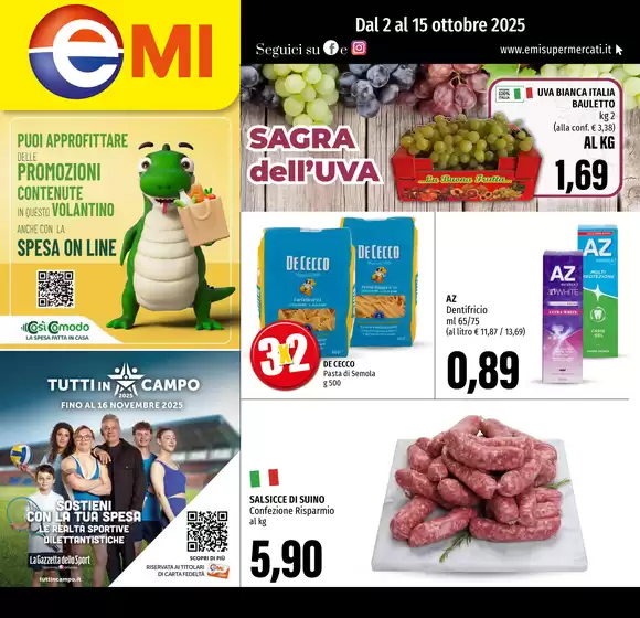 OFFERTISSIME fino al 15 ottobre