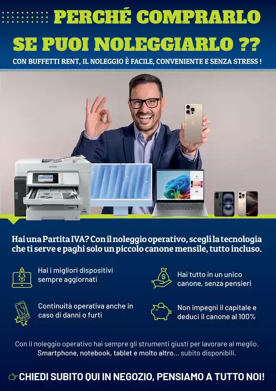 Perche comprarlo, se puoi noleggiarlo?