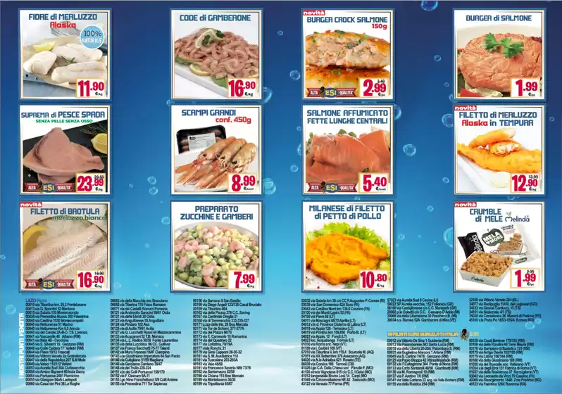 Offerta di Ottobre