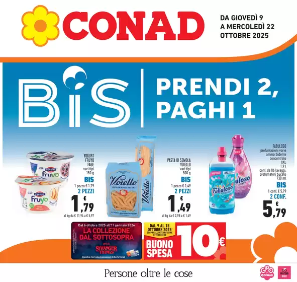 BIS prendi 2, paghi 1