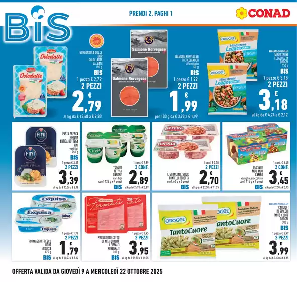 BIS prendi 2, paghi 1