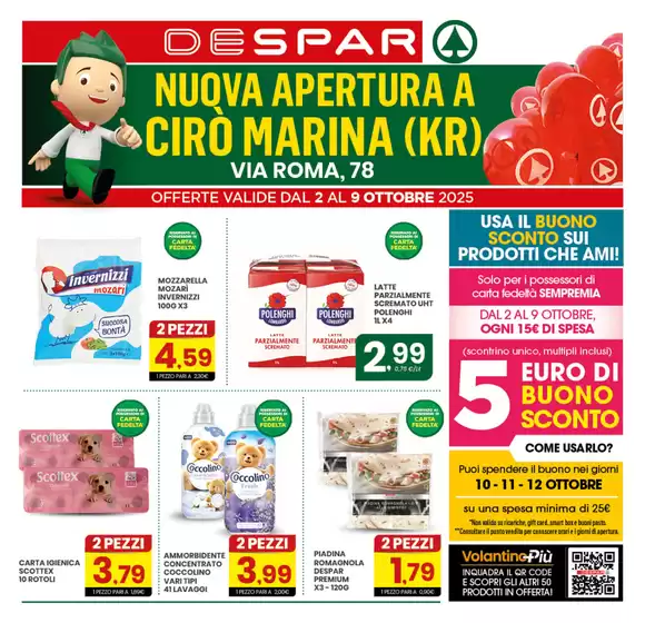 Nuova apertura