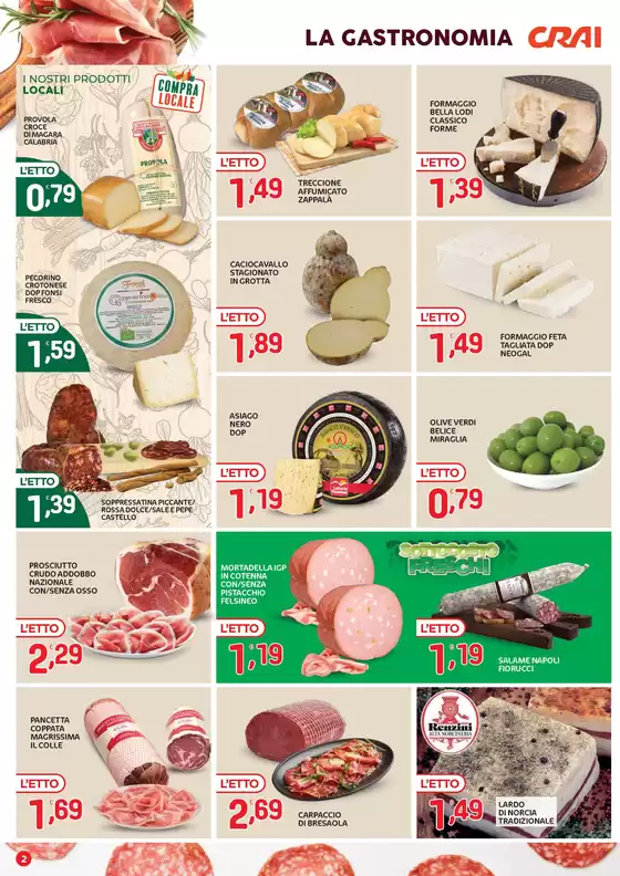 Sottocosto freschi
