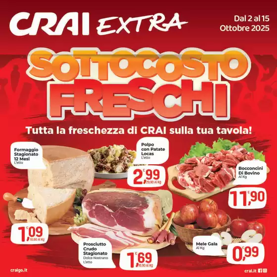 Sottocosto freschi