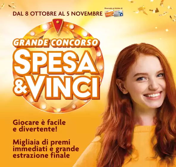 Grande concorso Spesa & Vinci