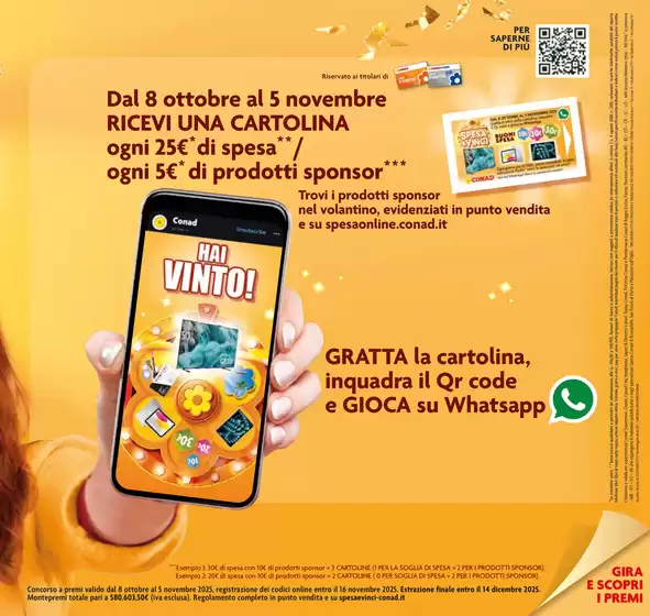 Grande concorso Spesa & Vinci