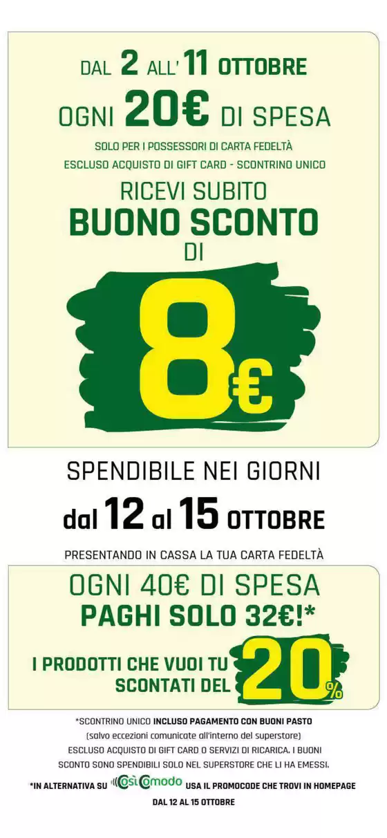 Scontatissimi fino al 30%