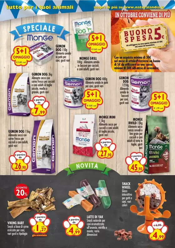 Tutto il mese di ottobre