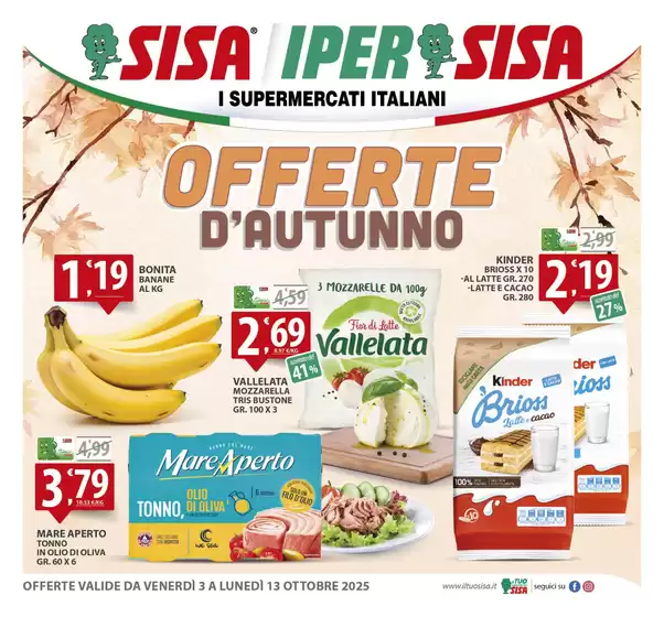 Offerte d'autunno