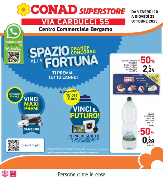 Volantino Conad Superstore a Villongo | Spazio alla fortuna | 2025-10-10T00:00:00.000Z - 2025-10-23T00:00:00.000Z