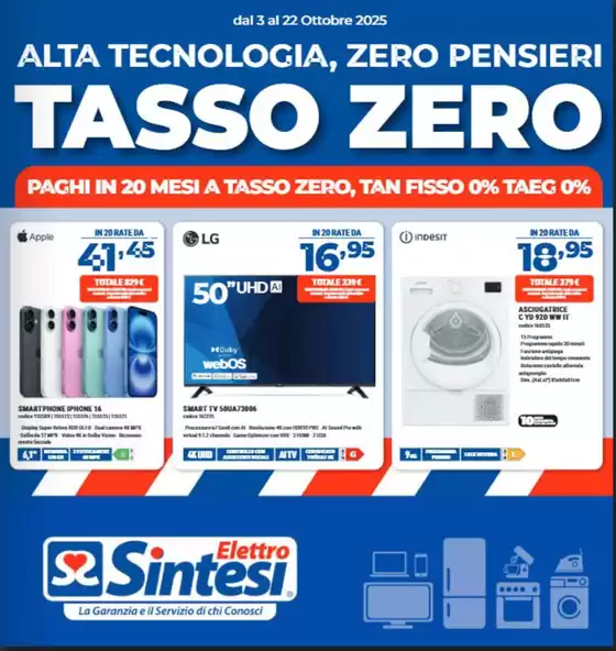 Alta tecnologia, zero pensieri Tasso zero 