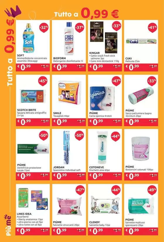 Prodotti scelti per te, con la convenienza piume.