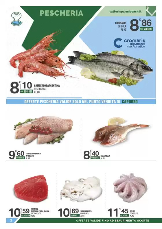 Offerte valide dal 6 al 10 ottobre 2025