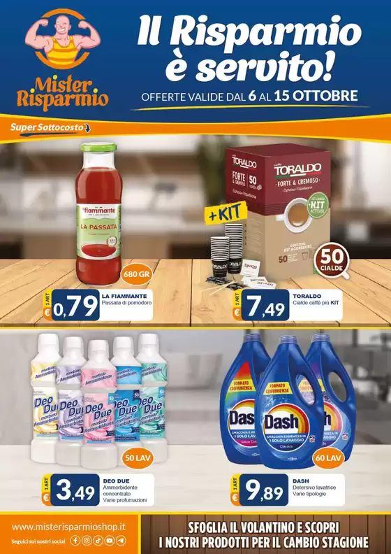 Il Risparmio è sérvito!