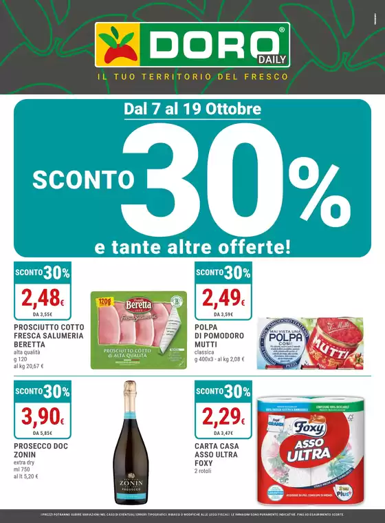 Sconto 30% e tante altre offerte!
