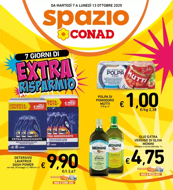 Volantino Spazio Conad a Bobbio | 7 Giorni di Extra Risparmio | 2025-10-07T00:00:00.000Z - 2025-10-13T00:00:00.000Z