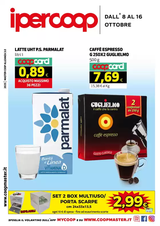 dall' 8 AL 16 ottobre
