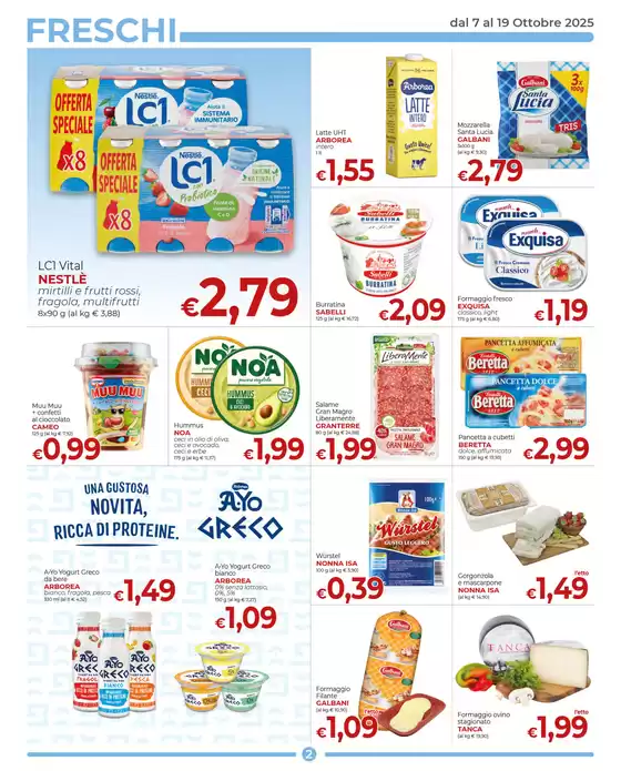 Promozione dal 7 al 19 Ottobre 2025