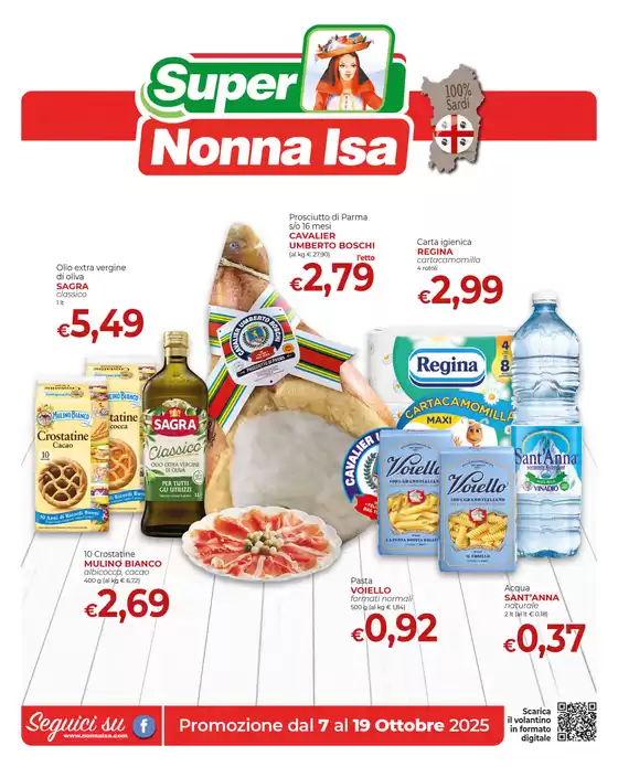 Promozione dal 7 al 19 Ottobre 2025