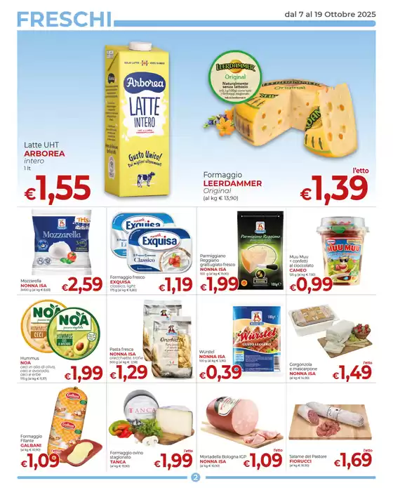 Promozione dal 7 al 19 Ottobre 2025
