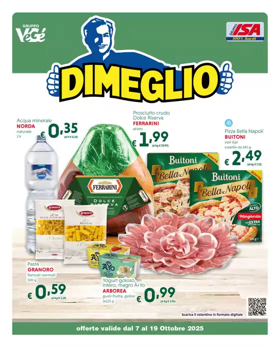 Offerte valide dal 7 al 19 Ottobre 2025