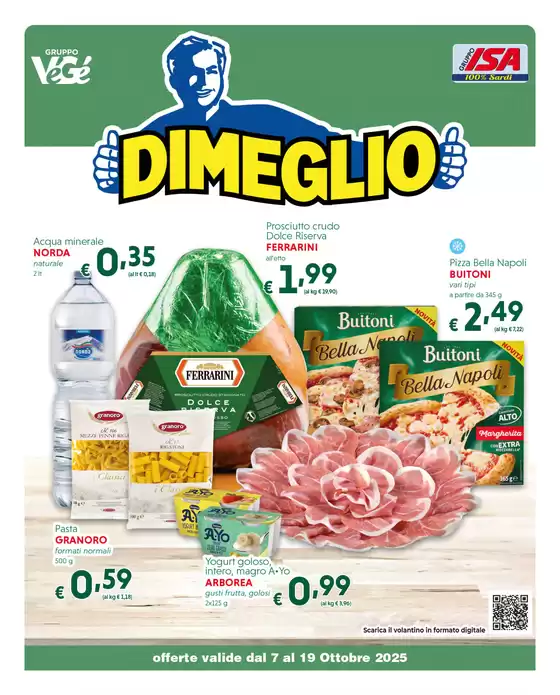 Offerte valide dal 7 al 19 Ottobre 2025