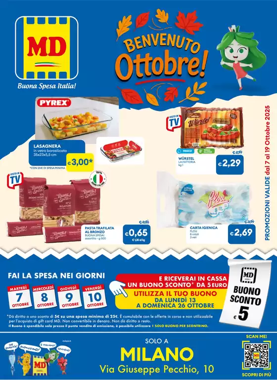 Benvenuto ottobre!
