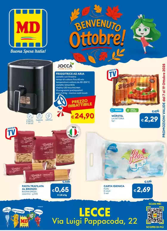 Benvenuto ottobre!