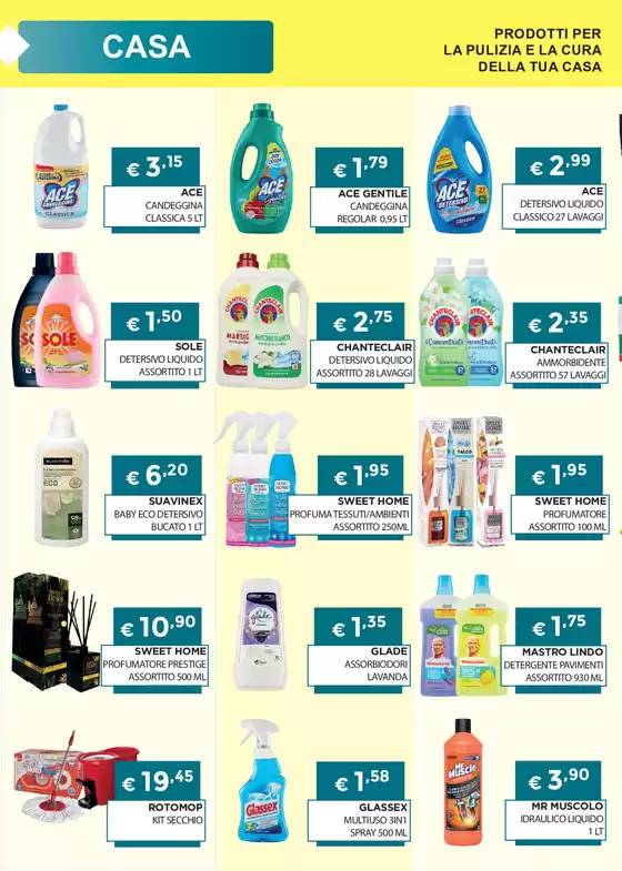Offerte valide dal 01 al 31 ottobre