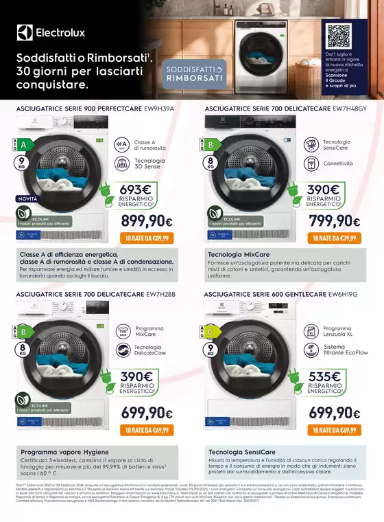 Speciale Asciugatrici da Unieuro!