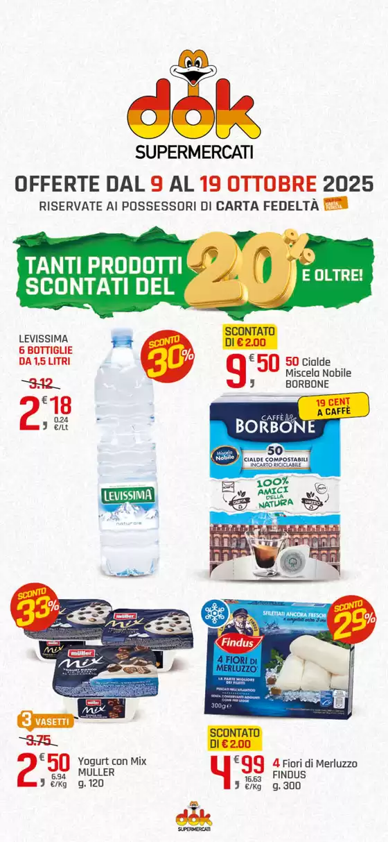 OFFERTE DAL 9 AL 19 OTTOBRE 2025