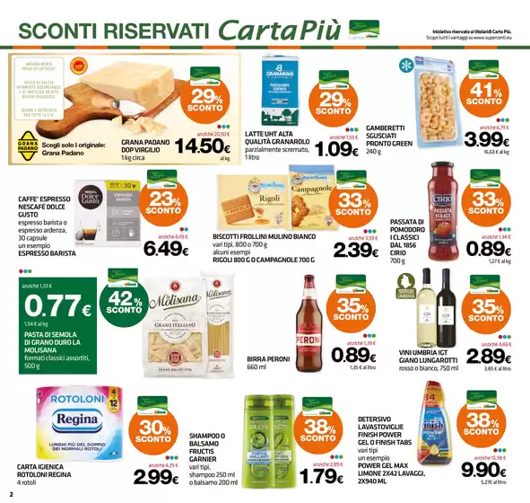 OFFERTE VALIDE DAL 09.10 AL 22.10.2025