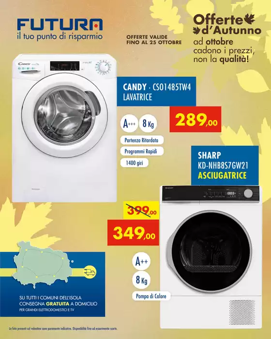 Volantino Futura Elettronica a Castellamonte | Offerte d'autunno | 2025-10-08T00:00:00.000Z - 2025-10-25T00:00:00.000Z