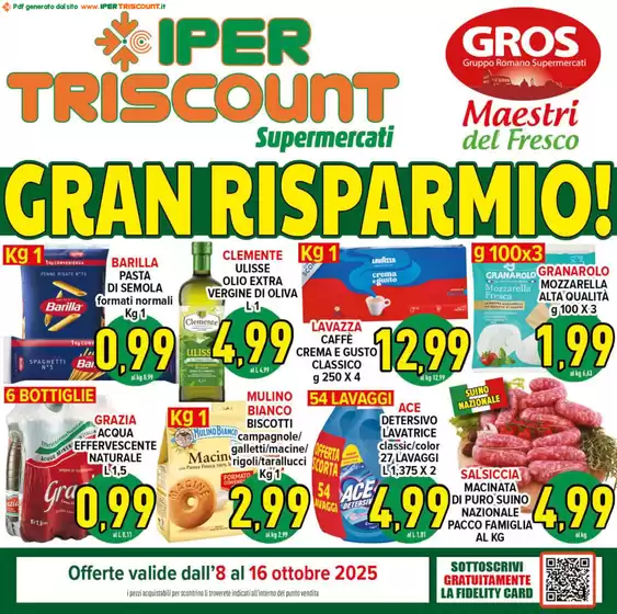 Gran risparmio!