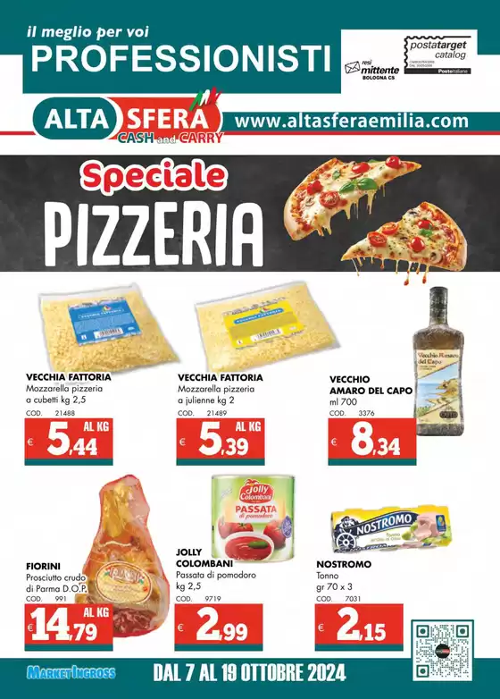 Volantino Altasfera a Montelupo Fiorentino | Speciale pizzeria | 2025-10-08T00:00:00.000Z - 2025-10-19T00:00:00.000Z