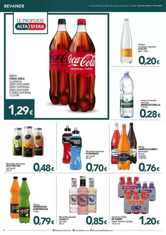 Offerte valide dal 8 al 21 ottobre 2025